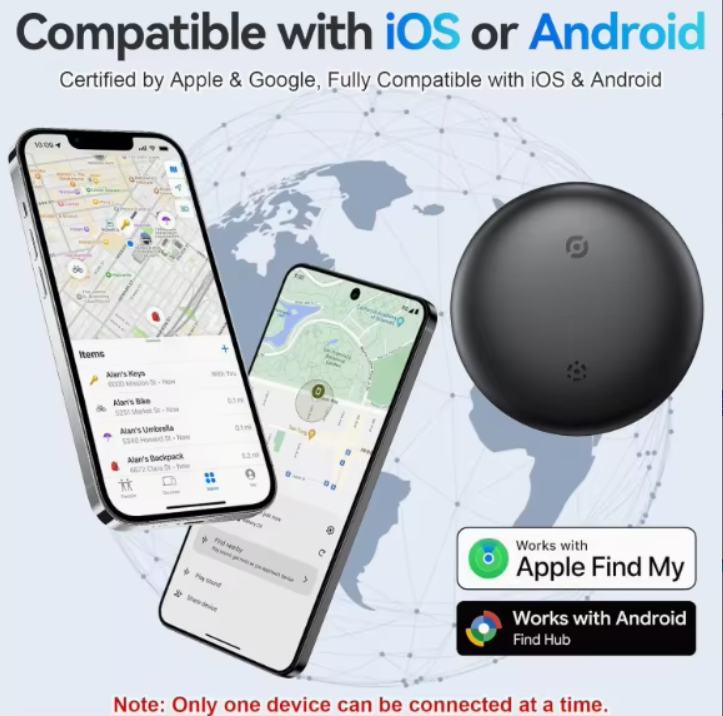 Smart Tracker iTag – Kabelloser Bluetooth-Tracker für Apple Find My