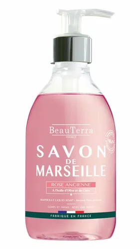 BeauTerra Flüss Seife Marseille alte Rose 300 ml BeauTerra Flüss Seife Marseille alte Rose 300 ml