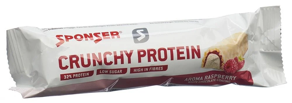 SPONSER® Crunchy Protein Bar Himbeere 50g SPONSER® Crunchy Protein Bar Himbeere 50g