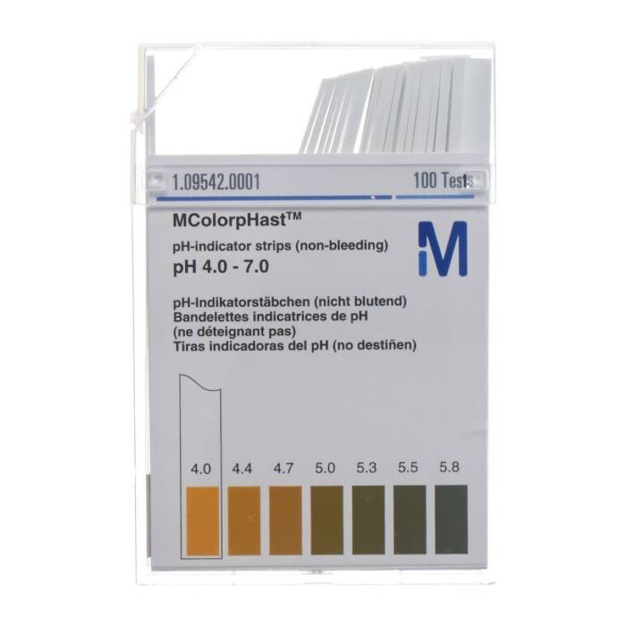 Merck Indikator Stäbchen pH 4-7 100 Stück