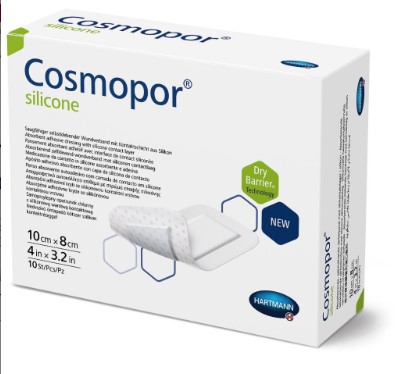 COSMOPOR silicone 10x8cm 10 Stück