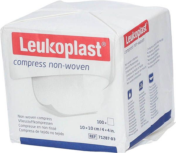 LEUKOPLAST compress nonwoven 10x10cm 100 Stück