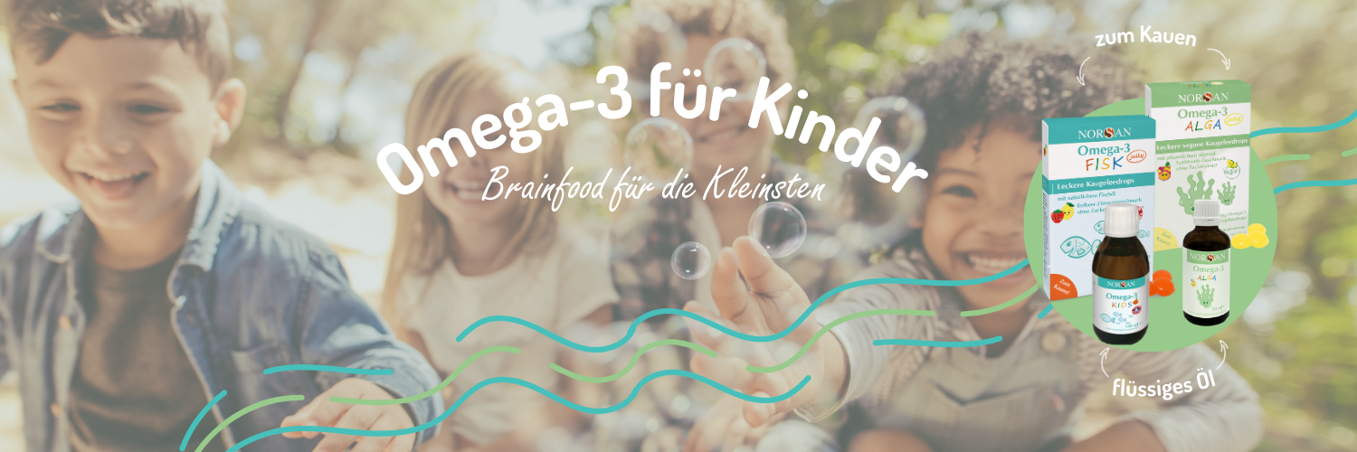 Omega-3 für Kinder – Konzentrationsförderung und vieles mehr Omega-3 für Kinder – Konzentrationsförderung und vieles mehr