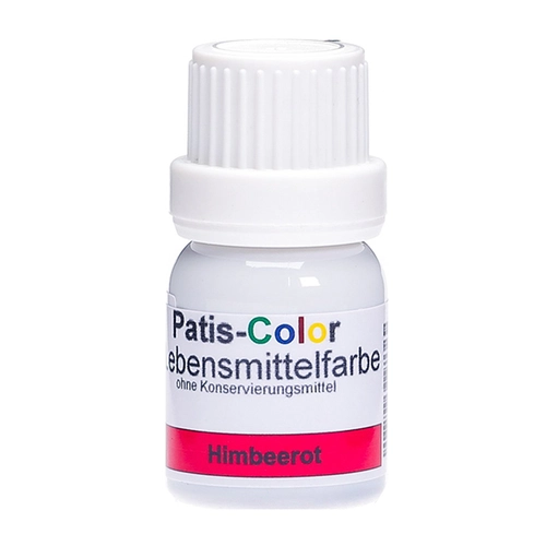 PATIS-COLOR Lebensmittelfarbe Himbeerrot 10ml