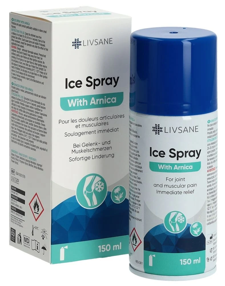Livsane Eis-Spray mit Arnika 150ml