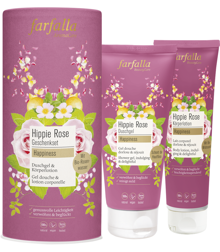 FARFALLA Geschenkset Hippie Rose FARFALLA Geschenkset Hippie Rose