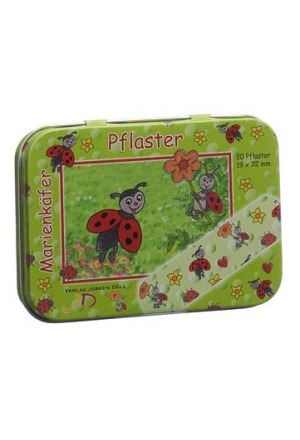 DÖLL Heftpflaster 19x72mm Marienkäfer Dose 20 Stück DÖLL Heftpflaster 19x72mm Marienkäfer Dose 20 Stück