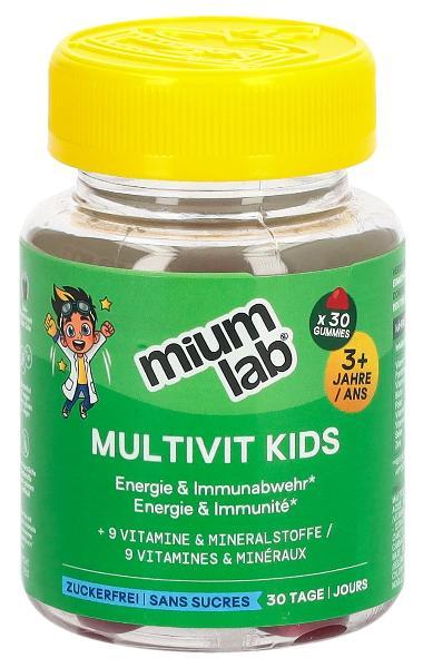 MiumLab Kids Gummies Multivit 30 Stück