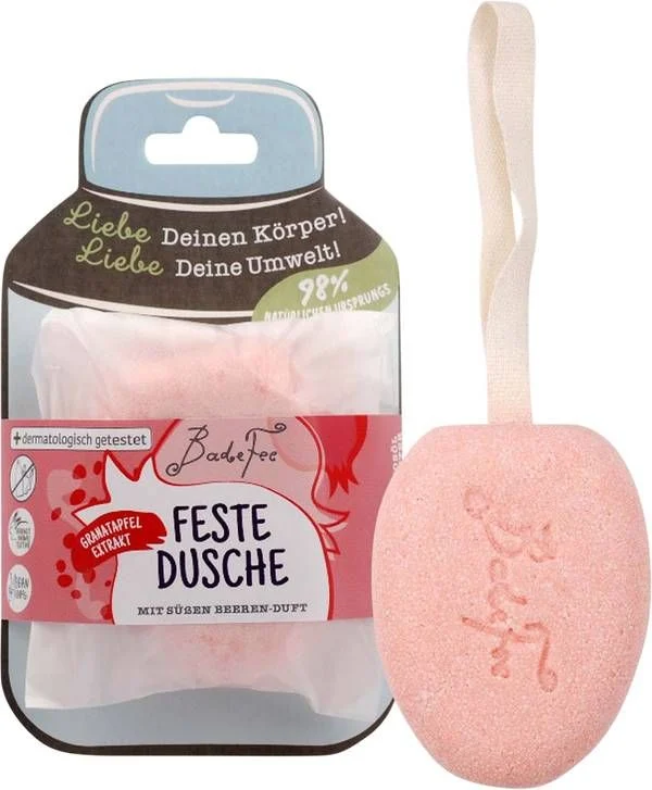 BO COSMETIC Badefee feste Duschseife Granatap 85g