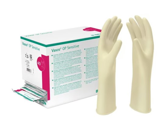 Vasco OP SENSITIVE Handsch Gr7.5 steri Lat 40 Paar