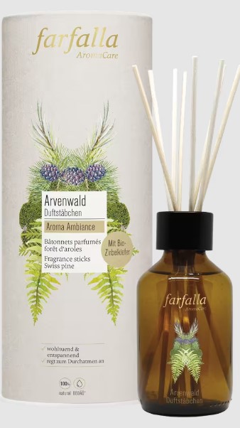 FARFALLA Duftstäbchen Nachfüllung Arvenwald 150ml FARFALLA Duftstäbchen Nachfüllung Arvenwald 150ml