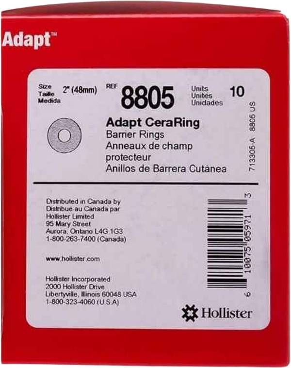HOLLISTER ADAPT CeraRing 4.5mm/48mm 10 Stück