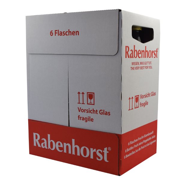 Rabenhorst Aronia Muttersaft Bio Flasche 750 ml 6 Flaschen