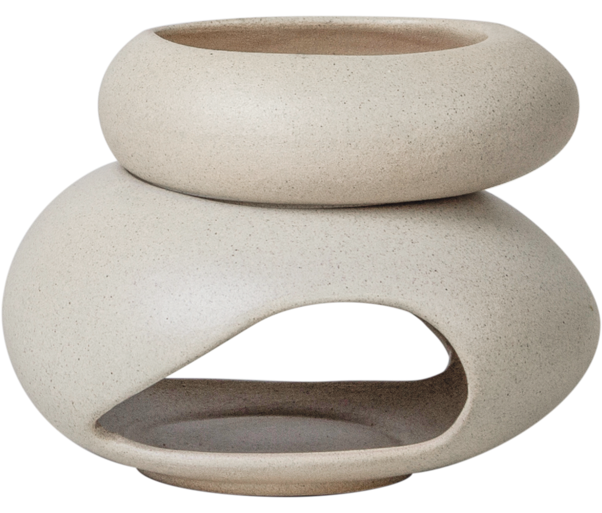 FARFALLA Duftlampe Kyoto beige FARFALLA Duftlampe Kyoto beige