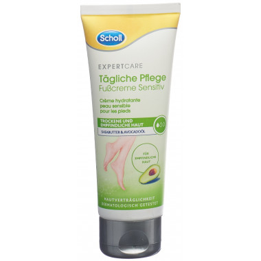 Scholl ExpertCare Tägliche Pflege Fusscreme Sensitiv 75ml Scholl ExpertCare Tägliche Pflege Fusscreme Sensitiv 75ml