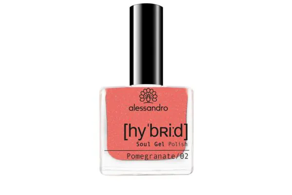 alessandro Hybrid Soul Gel Polish Pomegranate