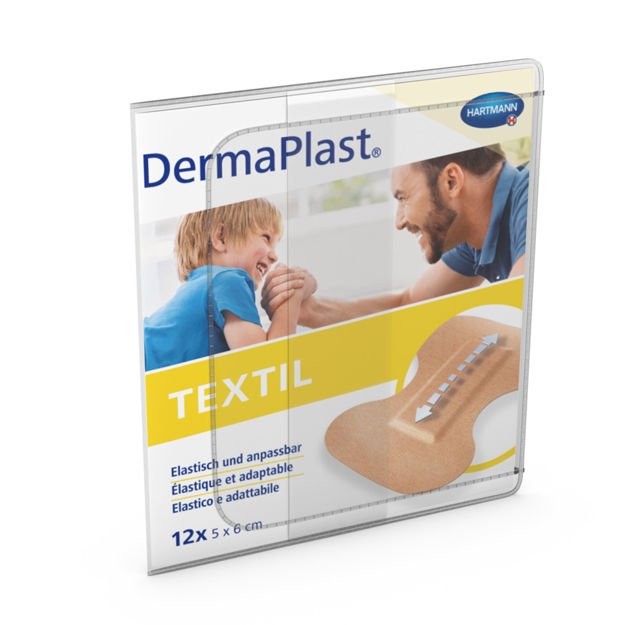 DermaPlast Textil Fingerspitzenverband 5x6cm elastisch 12 Stück DermaPlast Textil Fingerspitzenverband 5x6cm elastisch 12 Stück