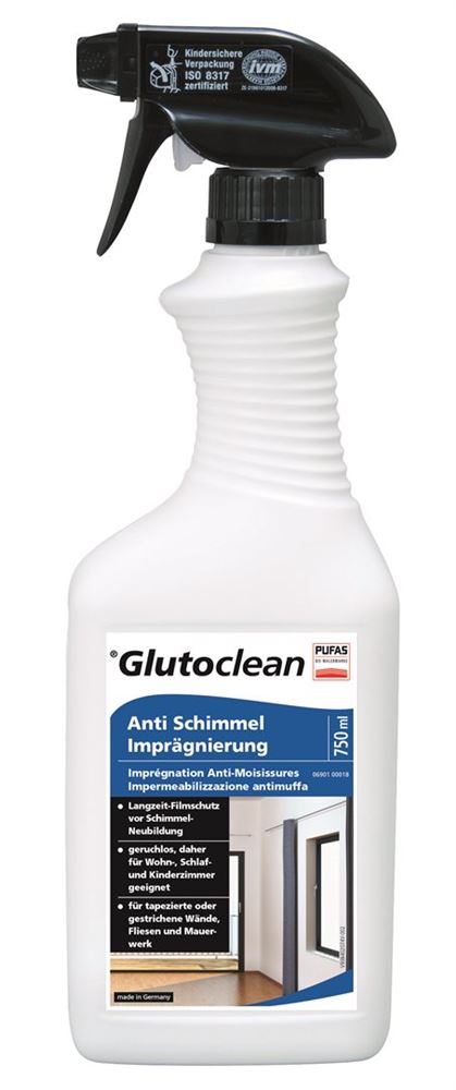 GLUTOCLEAN Anti Schimmel Impränierung Fl 750ml GLUTOCLEAN Anti Schimmel Impränierung Fl 750ml