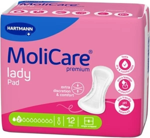 MoliCare Premium Lady Pad 2 Tropfen Btl 12 Stück