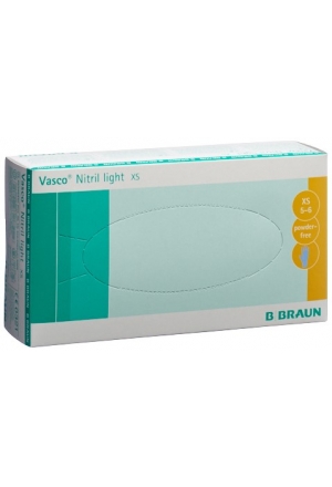 Vasco Nitril Light U-Handsch XS latexfr 100 Stück