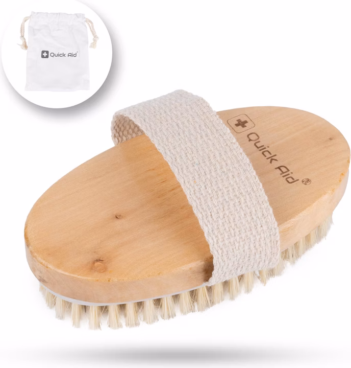 Quick Aid Körpermassagebürste Naturborsten Standard