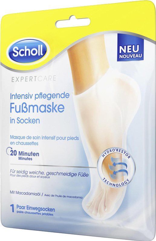 Scholl Intensiv pflegende Fussmaske 2 Stück Scholl Intensiv pflegende Fussmaske 2 Stück