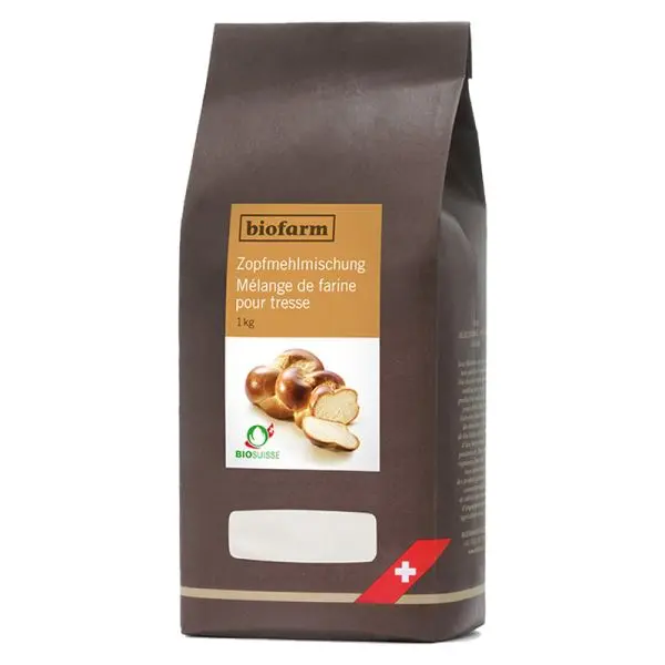 Biofarm Zopfmehlmischung CH Knospe 1kg