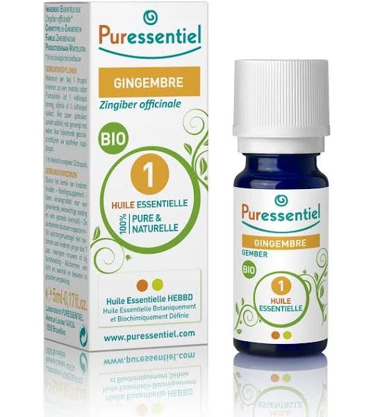 Puressentiel Frischer Ingwer Äth/Öl Bio 5ml Puressentiel Frischer Ingwer Äth/Öl Bio 5ml