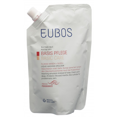 EUBOS Seife liq parf rosa refill 400ml