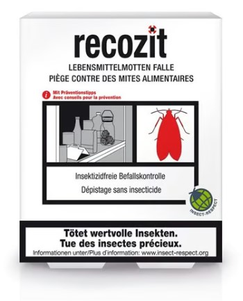 recozit Lebensmittelmotten Falle 2 Stück recozit Lebensmittelmotten Falle 2 Stück