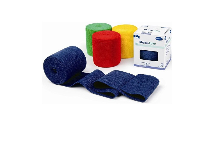 WERO SWISS Elasticolor El Bind 5mx8cm blau 10 Stück