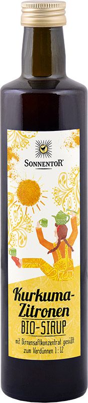 Sonnentor Kurkuma-Zitronen Sirup 500ml Sonnentor Kurkuma-Zitronen Sirup 500ml