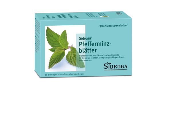 Sidroga Pfefferminzblätter 20 Btl 1.5g Sidroga Pfefferminzblätter 20 Btl 1.5g