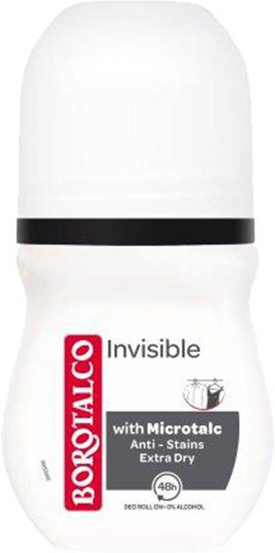 Borotalco Deo Invisible Roll-on 50ml Borotalco Deo Invisible Roll-on 50ml