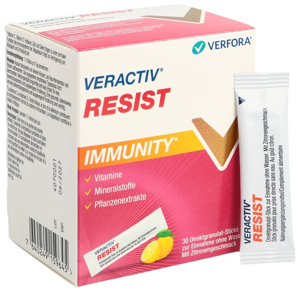 Veractiv® Resist Direct Sticks 30 Stück Veractiv® Resist Direct Sticks 30 Stück