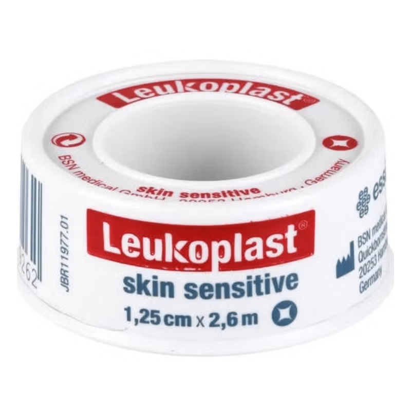 Leukoplast skin sensitive Silikon 1.25cmx2.6m Rolle