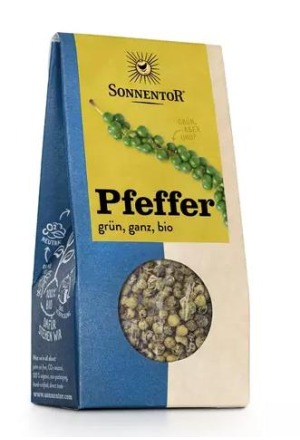 Sonnentor Pfeffer grün ganz BIO Btl 20g Sonnentor Pfeffer grün ganz BIO Btl 20g