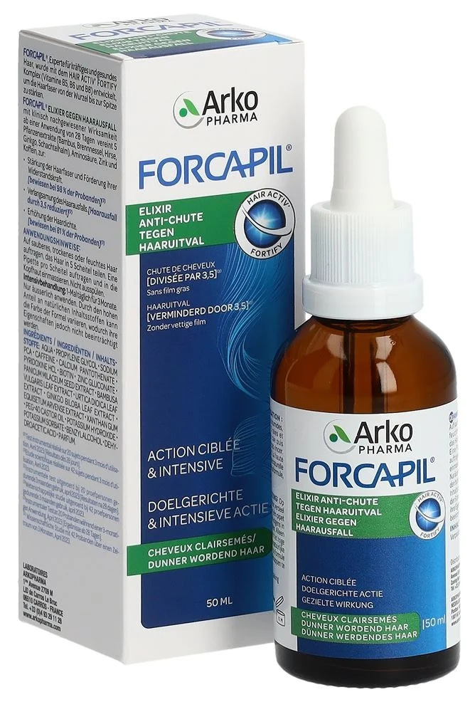 Forcapil Elixier gegen Haarausfall Fl 50ml