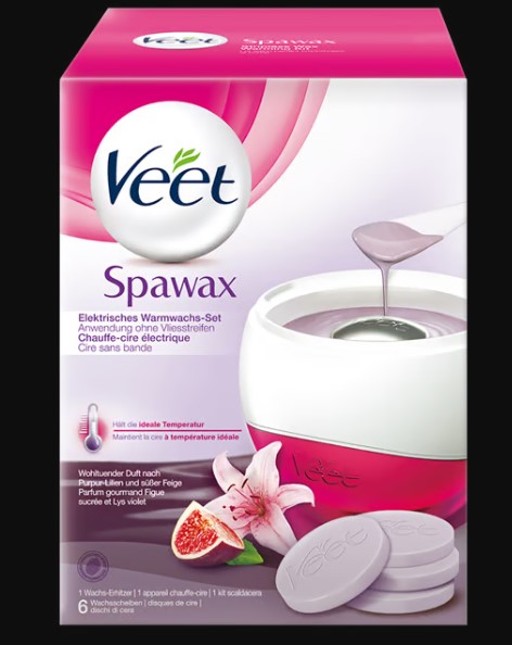 VEET Spawax Elektrisches Warmwachs-Set