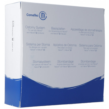 Natura Basisplatten Akkordeon 57mm flach Durahesive 5 Stück