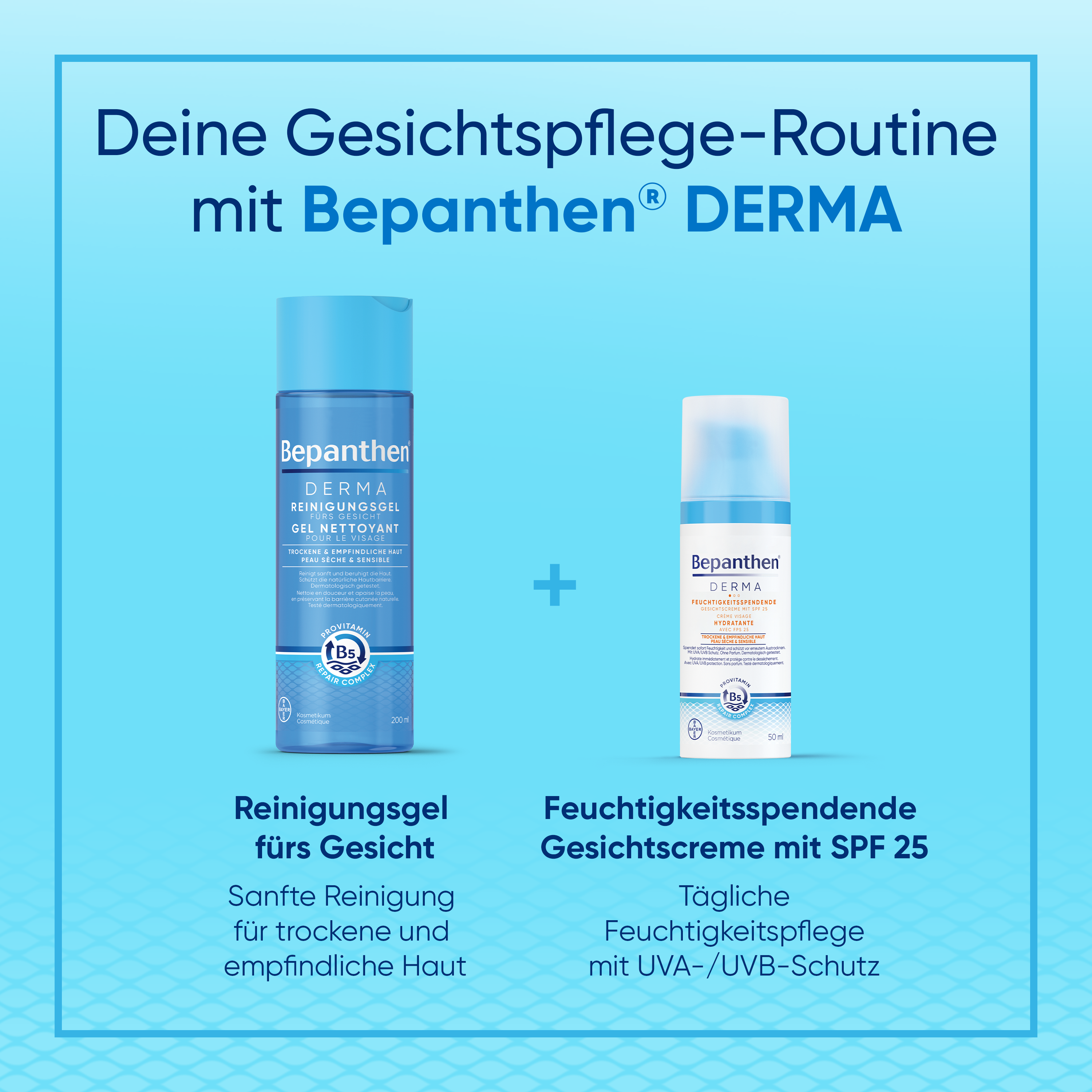 Bepanthen® Derma feuchtigkeitsspendende Gesichtscreme SPF25 50ml