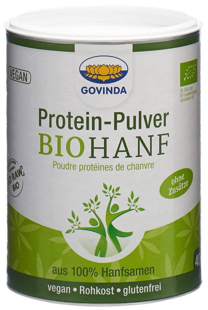 GOVINDA Proteinpulver Hanf Bio Ds 400g