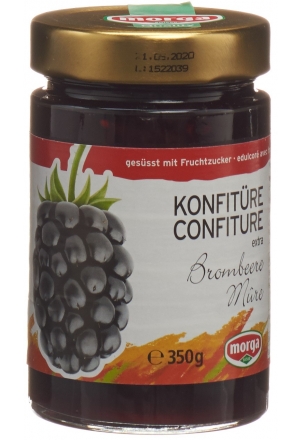 MORGA Konfitüre Brombeer Fruchtz 350g MORGA Konfitüre Brombeer Fruchtz 350g
