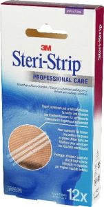 3M Steri Strip 3x75mm weiss verstärkt 12 x 5 Stück 3M Steri Strip 3x75mm weiss verstärkt 12 x 5 Stück