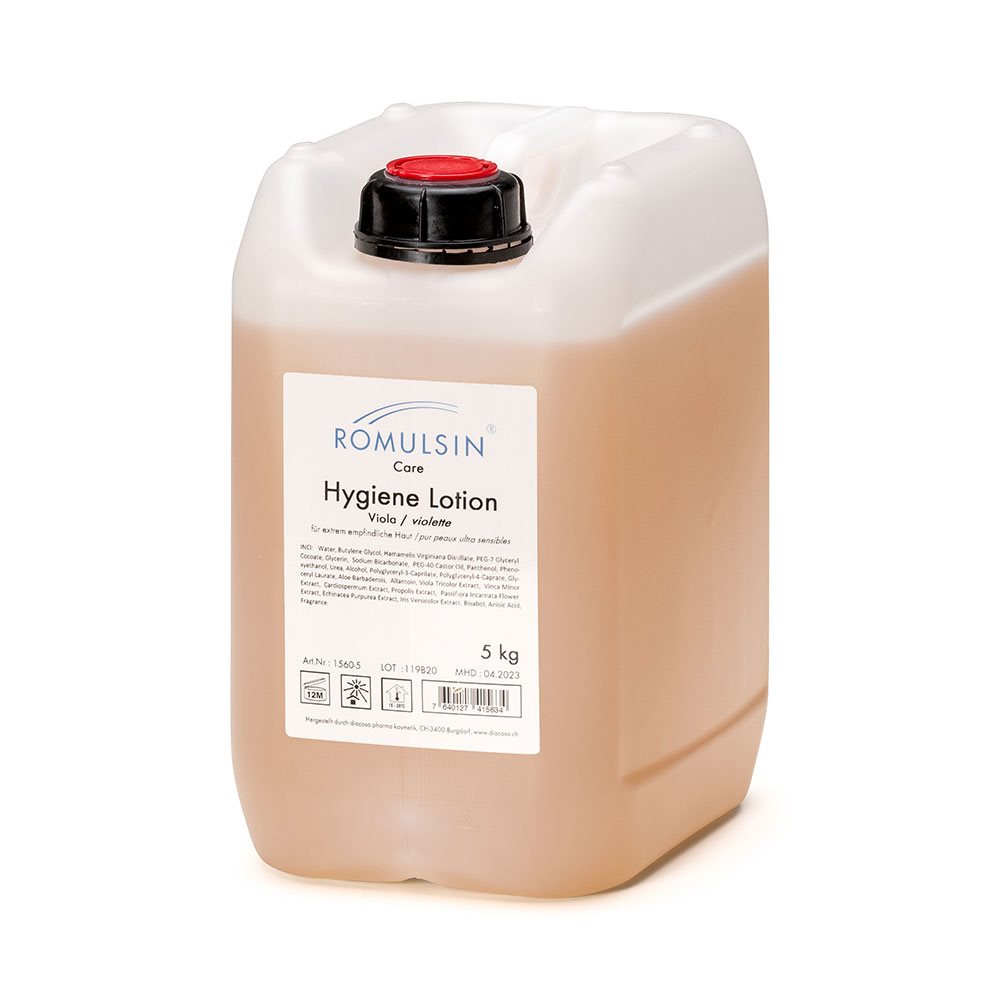 ROMULSIN Hygiene Lotion Viola Flasche 500ml