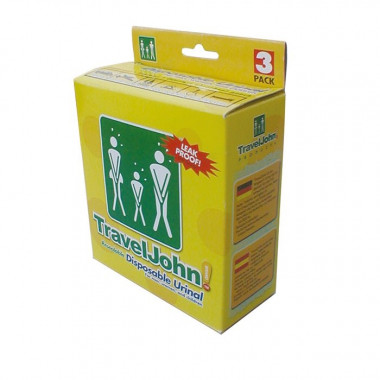 TravelJohn Einweg Urinal unisex 3 Stück
