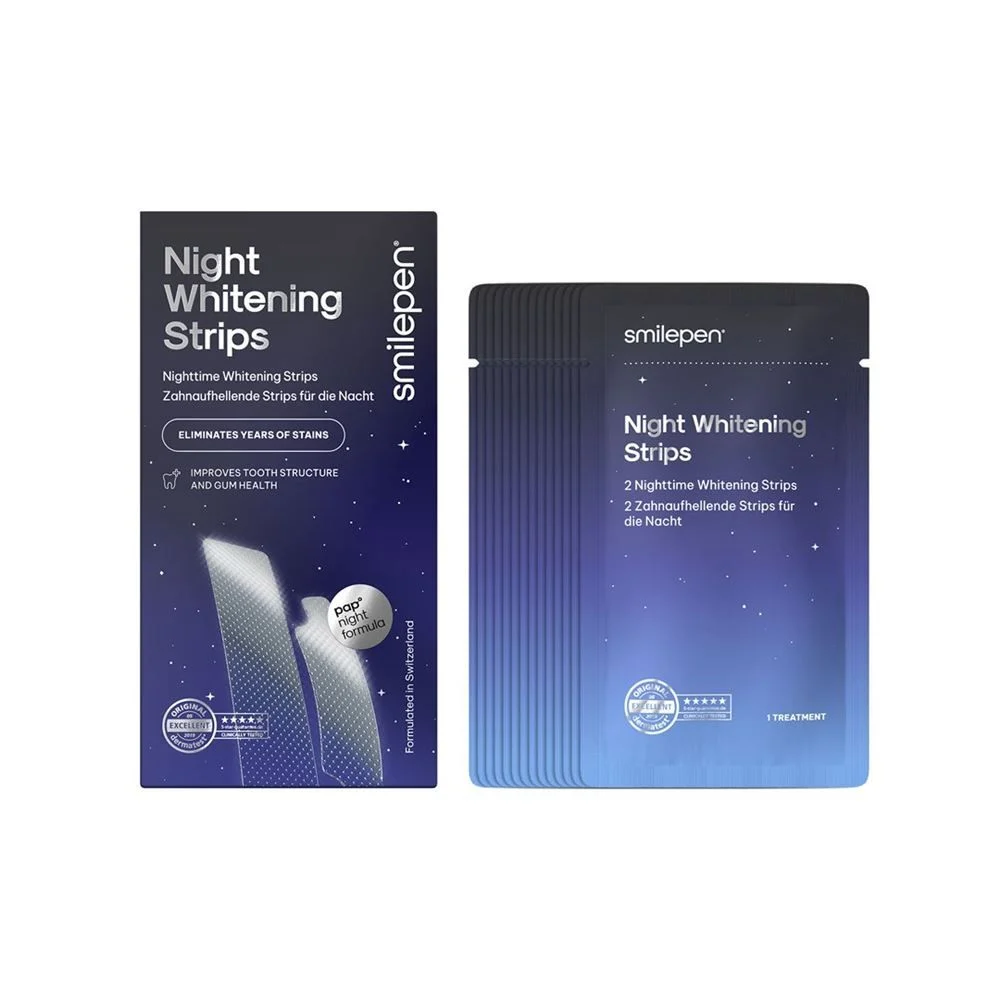 smilepen Night Whitening Strips 10 x 2 Stück