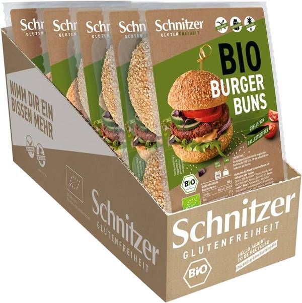 Schnitzer Bio Hamburger Buns 5 x 250g