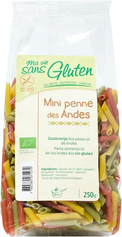 MA VIE S GLUT Mini Penne der Anden tricolore 250g