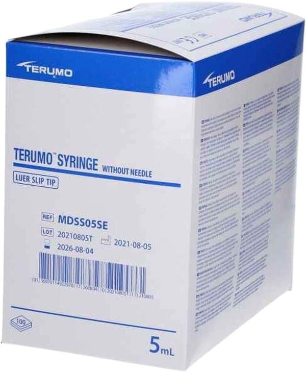 Terumo Spritze 5ml Luer zent MDS 100 Stück Terumo Spritze 5ml Luer zent MDS 100 Stück